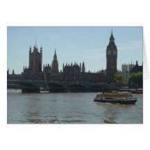 Le Parlement et Big Ben Cartes De Vœux