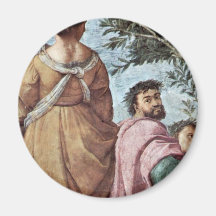 Le Parnassus par Raffael (la meilleure qualité) Aimants Pour Réfrigérateur