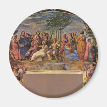 Le Parnassus par Raffael (la meilleure qualité) Aimant Pour Réfrigérateur
