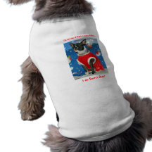 Le patron de Père Noël Manteau Pour Chien