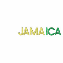 LE PAYS DE COULEURS DE LA JAMAÏQUE A BRODÉ LA VEST