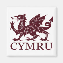 Le Pays de Galles CYMRU Aimants Pour Réfrigérateur