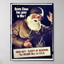 Le père noël est allé à la guerre posters
