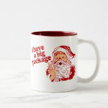 Le père noël est joyeux tasse à café