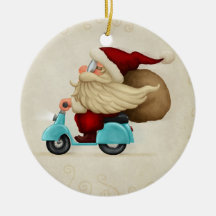 Le père noël rapide ornements de noël
