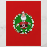Le père noël saute Noël 4 Prospectus En Couleur