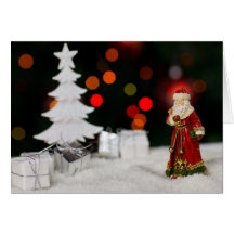 Le père noël traditionnel cartes
