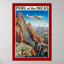Le Pérou des Inca Affiche