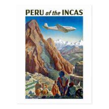 Le Pérou des Inca Carte Postale