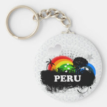 Le Pérou fruité mignon Porte-clefs