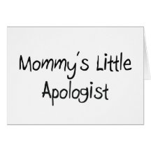 Le petit apologiste de la maman cartes de vœux