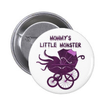 Le petit monstre de la maman pin's avec agrafe