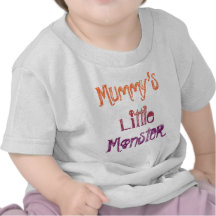 Le petit monstre de la maman t-shirt
