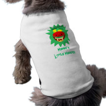 "Le petit monstre de la maman " T-shirts Pour Chien