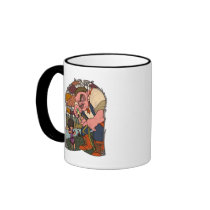 Le petit rêveur - hommes de navire de guerre et de tasses