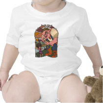 Le petit rêveur - hommes de navire de guerre et de t-shirts