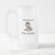 Le petit singe de la maman (brun) tasses à café