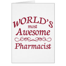 Le pharmacien le plus impressionnant du monde cartes