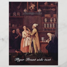 Le pharmacien par Longhi Pietro (la meilleure qual Tract Customisé