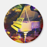 Le piano magnets