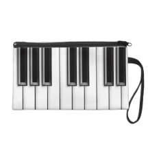 Le piano verrouille le sac de Bagettes Pochette Avec Dragonne