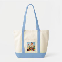 Le pin-up fourre-tout de pique-nique sac en toile