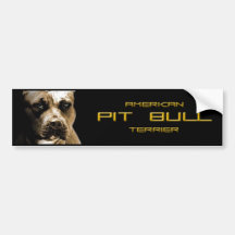 Le PITbull Autocollant Pour Voiture