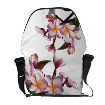 Le Plumeria fleurit le sac messenger à Rickshaw Sacoche