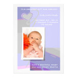 Le plus grand cadeau - carte de faire-part de bébé
