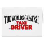 Le plus grand chauffeur de taxi du monde cartes