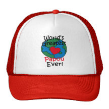 Le plus grand coeur de Papou du monde Casquette De Camionneur