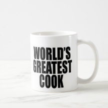Le plus grand cuisinier du monde tasses à café