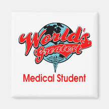 Le plus grand étudiant en médecine du monde aimants pour réfrigérateur