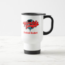 Le plus grand étudiant en médecine du monde tasse à café