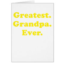 Le plus grand grand-papa jamais cartes