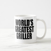 Le plus grand gril du monde tasses à café