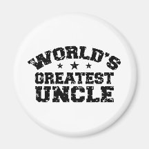 Le plus grand oncle du monde magnets