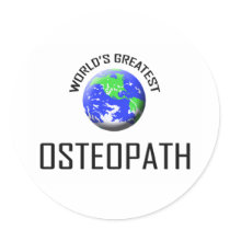 Le plus grand ostéopathe du monde autocollants