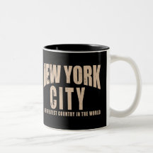 Le plus grand pays de New York City au monde Tasse