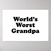 Le plus mauvais grand-papa du monde posters