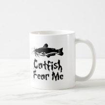 Le poisson-chat me craignent mugs à café