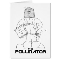 Le pollinisateur cartes de vœux