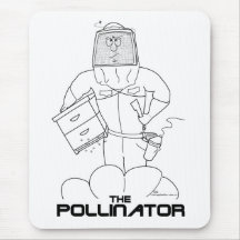 Le pollinisateur - Mousepad Tapis De Souris