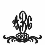 Le polo initial brodé des hommes
