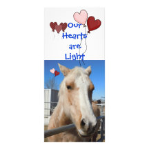 Le poney voyant de palomino badine les signets occ carte double