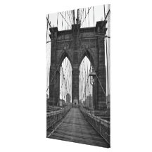 Le pont de Brooklyn à New York City Impressions Sur Toile