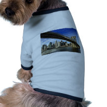 Le pont de Brooklyn T-shirts Pour Animaux Domestiques