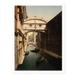 Le pont des soupirs II, Venise, Italie Carte Postale