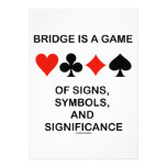 Le pont est un jeu des signes, symboles, importanc bristol personnalisé