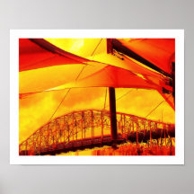 Le pont sur Mars, affiche de Collectable-qualité